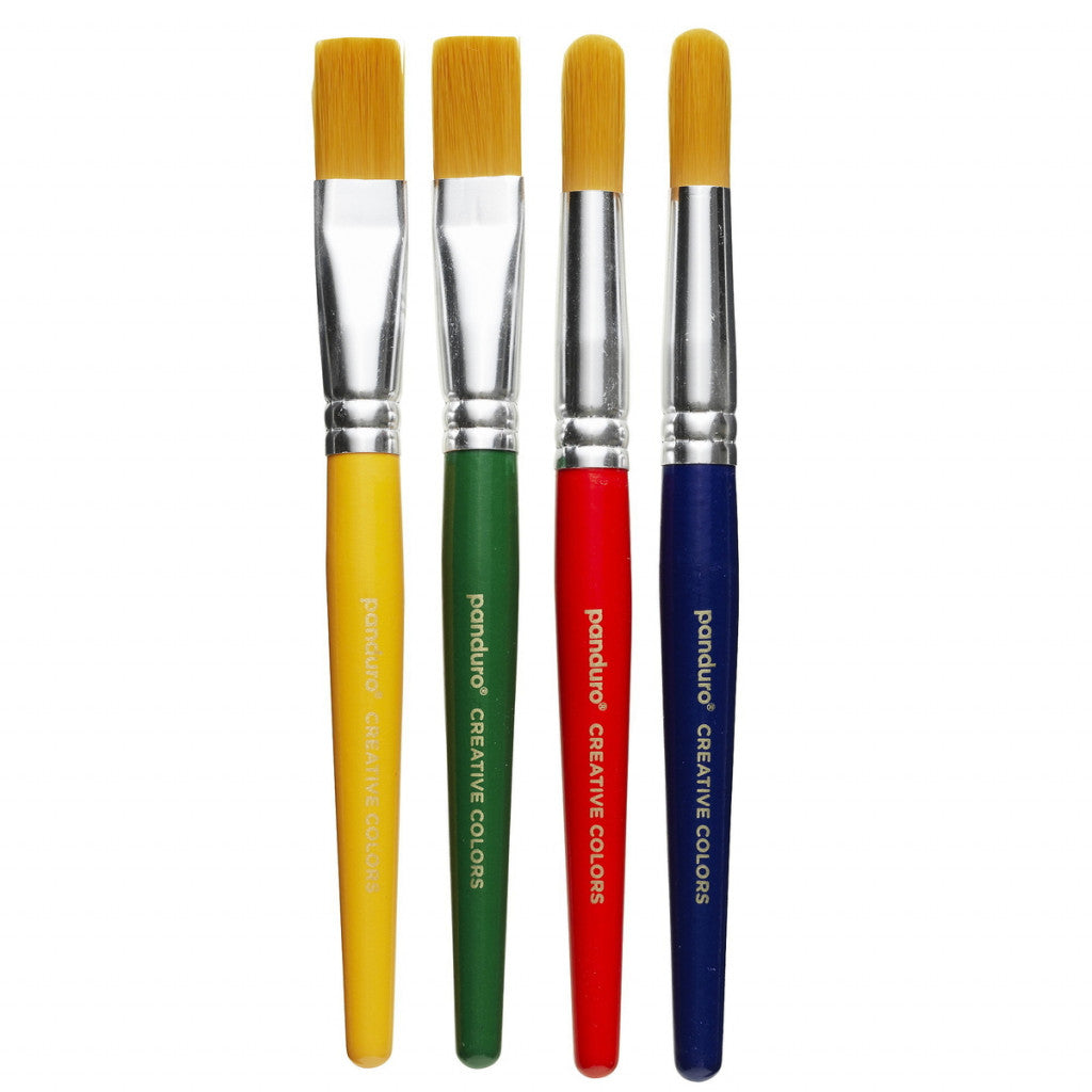 Barnepensler 4stk - Syntet