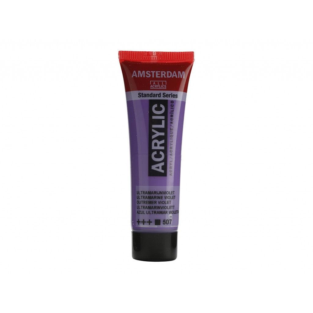 Amsterdam Standard 20ml - 507 Ultramarine Violet - HobbyHimmelen