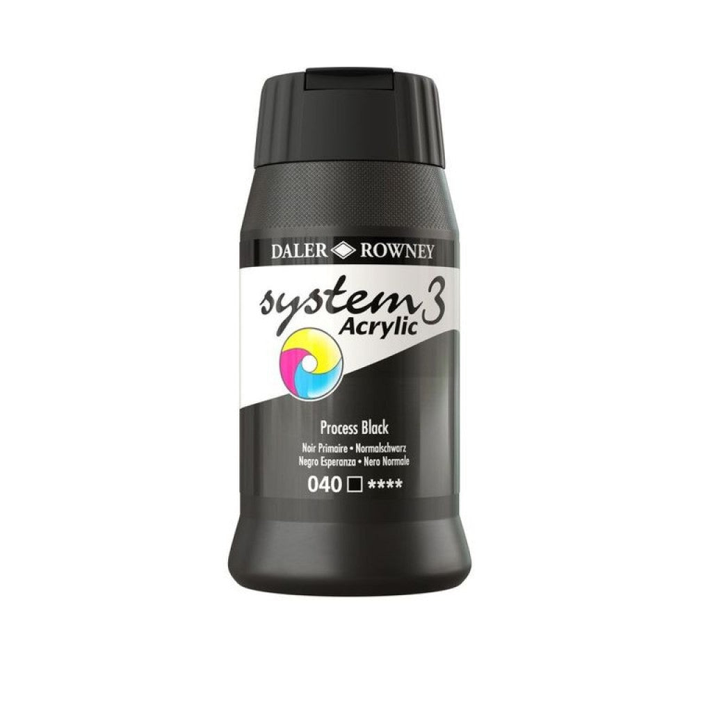 DR System3, 500ml - 040 Process Black