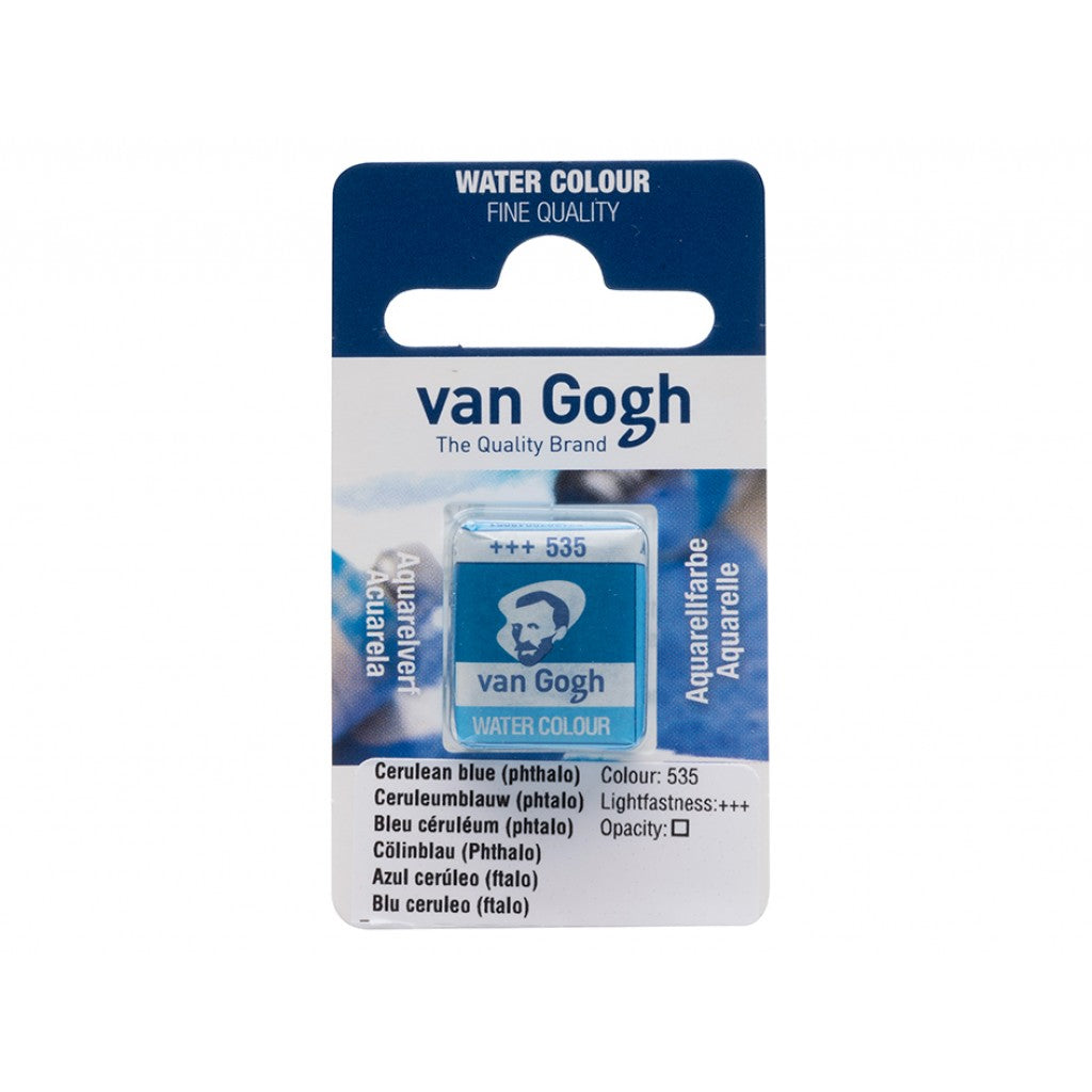 Van Gogh Akvarell H.Pan 535 Cerulean blue(phthalo)