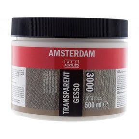 Amsterdam Gesso Transparent 3000 - 500ml - HobbyHimmelen