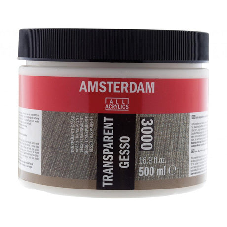 Amsterdam Gesso Transparent 3000 - 500ml - HobbyHimmelen