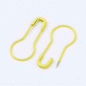 #1 Maskemarkører i metall, 25stk - Solgul - HobbyHimmelen