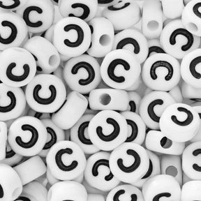 Bokstavperler 50stk. C - HobbyHimmelen