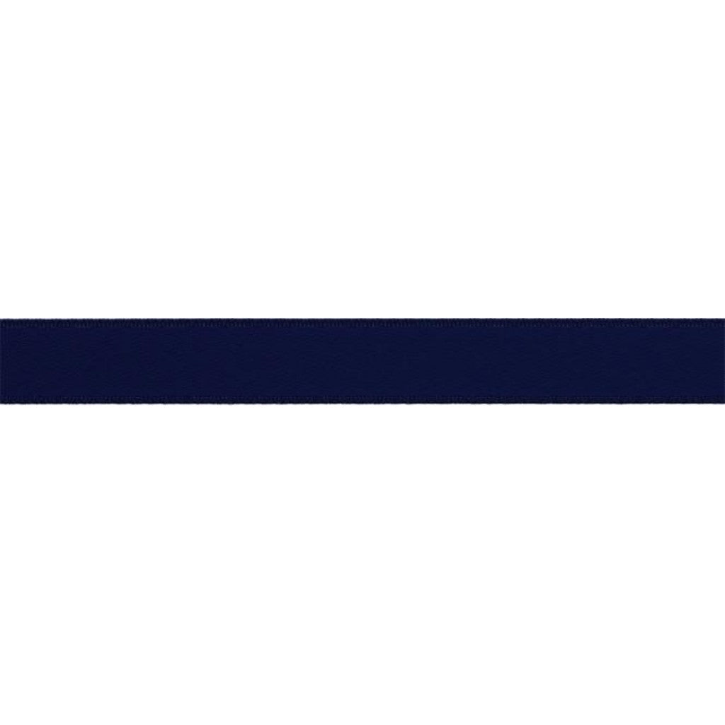 Satengbånd - 10mm - 90 Navy
