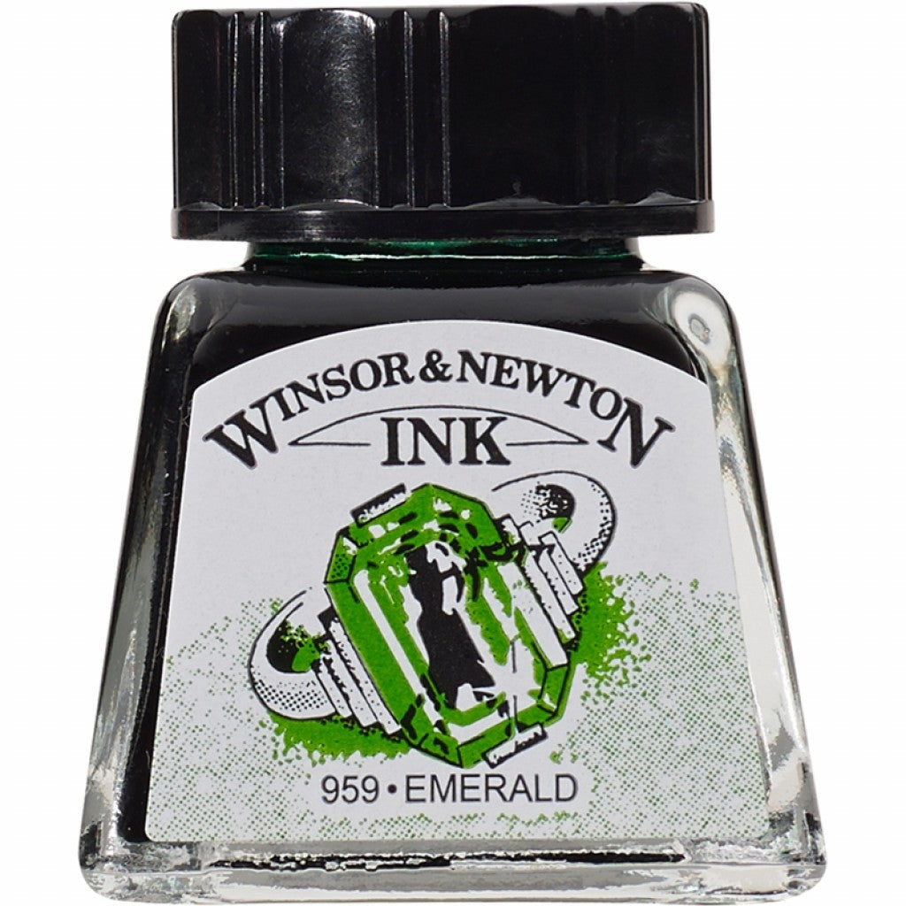 W&N - Drawing Ink 14ml - 235 Emerald
