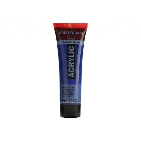 Amsterdam Standard 20ml - 570 Phthalo Blue - HobbyHimmelen