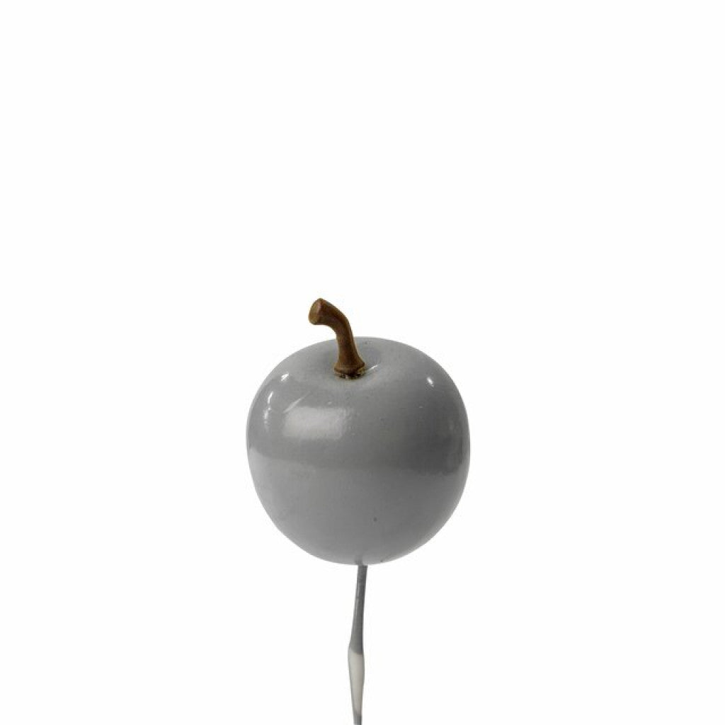 Eple på pinne, 3cm - Grå