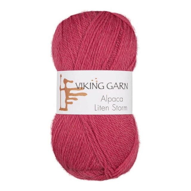 Alpaca Liten Storm - 761 Cerise - HobbyHimmelen