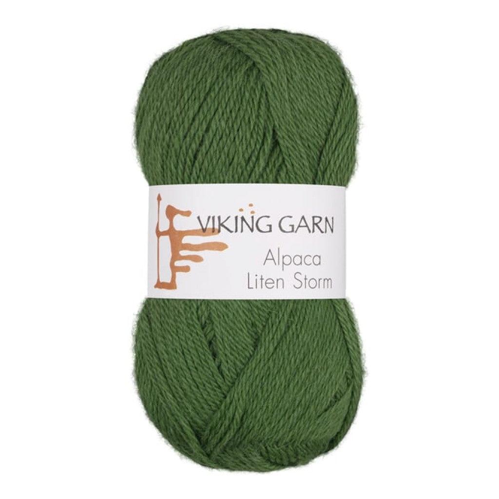 Alpaca Liten Storm - 733 Grønn - HobbyHimmelen