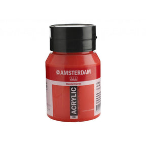 Amsterdam Standard 500ml - 396 napthol Red Medium - HobbyHimmelen