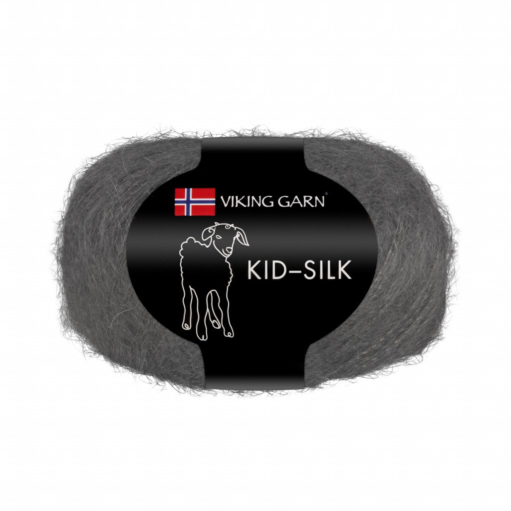 Kid-Silk - 315 Mørk Grå