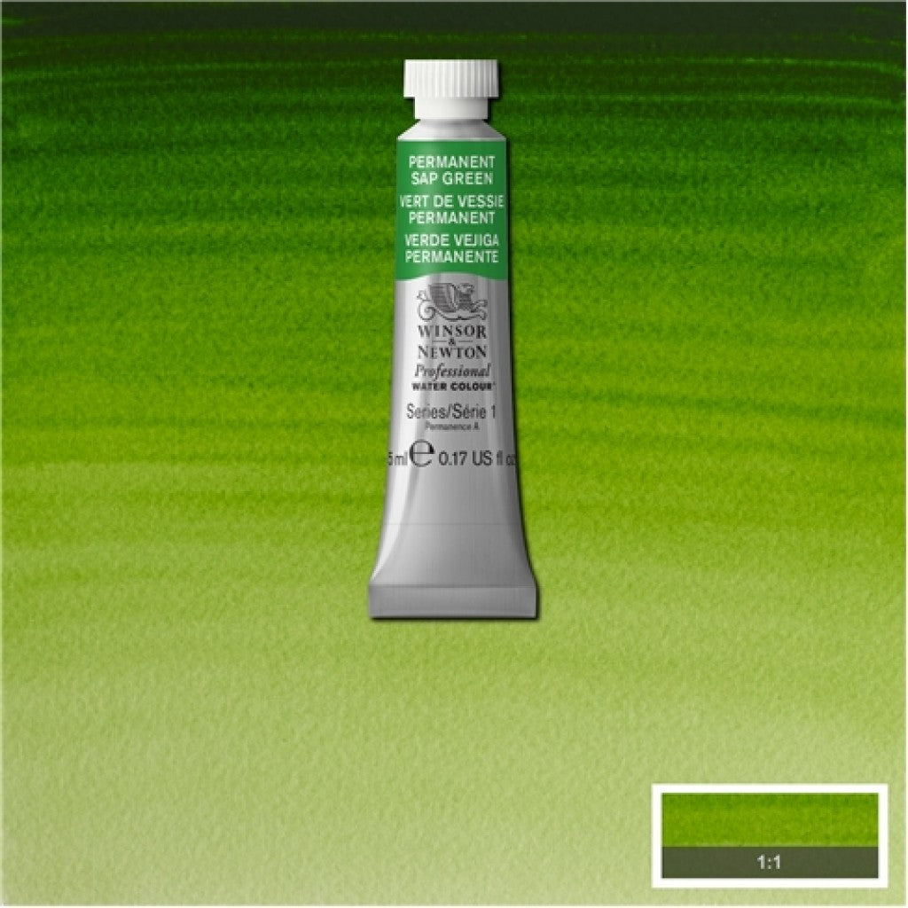 W&N - Artists Water Colour 5ml - 503 Permanent Sap Green