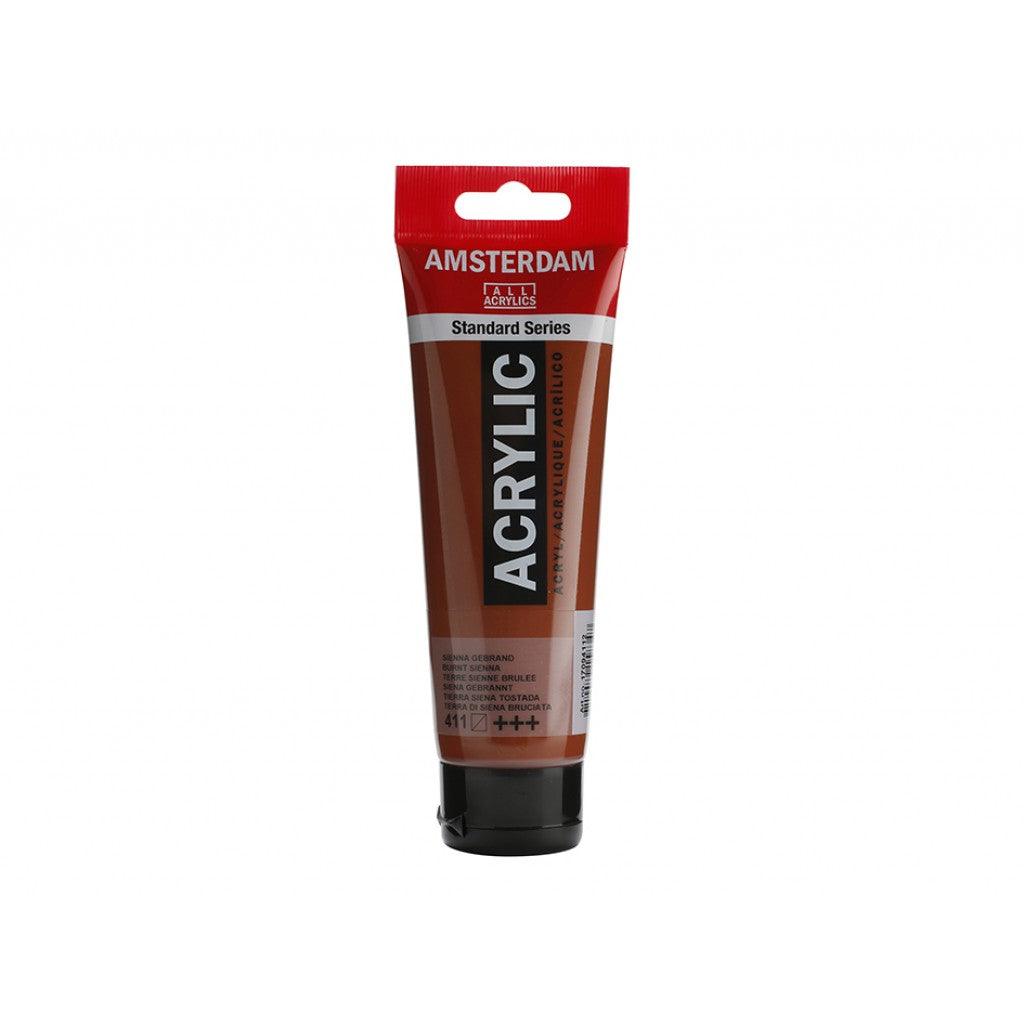 Amsterdam Standard 120ml - 411 Burnt Sienna - HobbyHimmelen