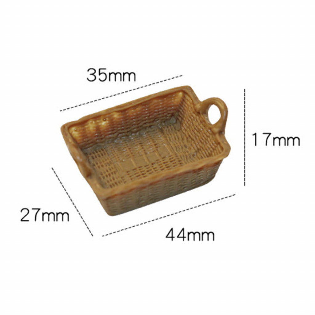 #1 Miniatyr 44x27x17mm - Bork i Brun