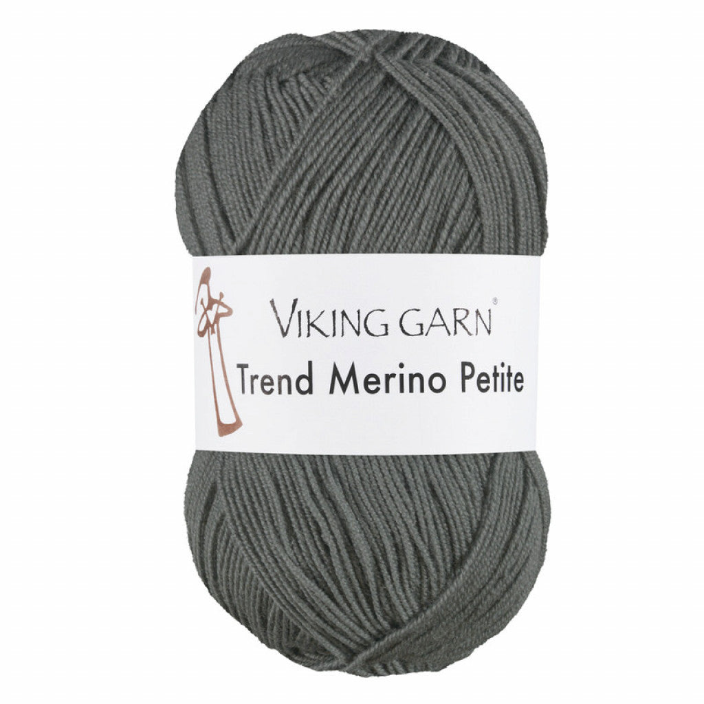 Trend Merino Petite - 335 Støvet Grønn
