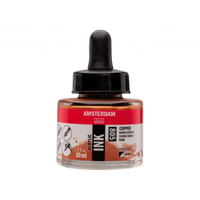 Amsterdam Ink 30ml - 805 Copper - HobbyHimmelen