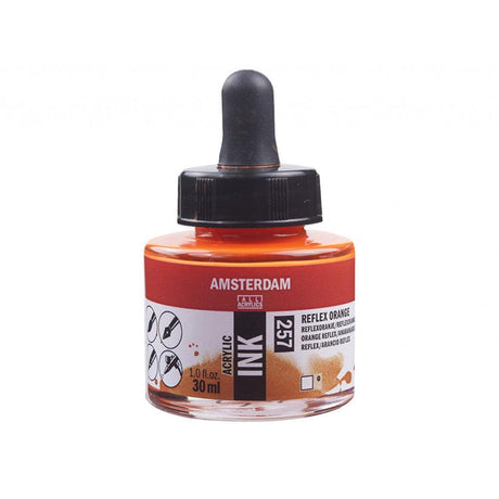 Amsterdam Ink 30ml - 257 Reflex Orange - HobbyHimmelen