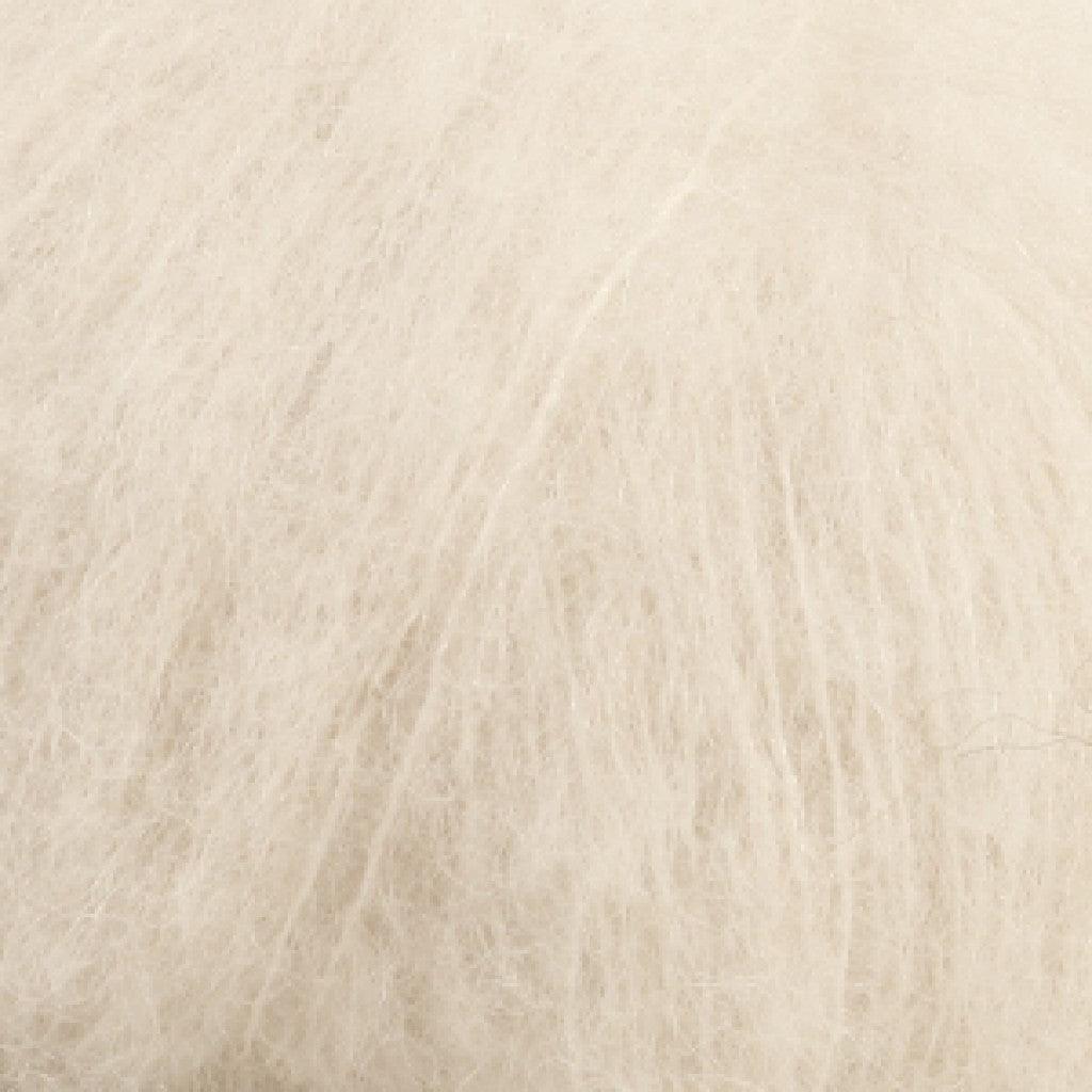 Brushed Alpaca Silk Uni - 1 Natur - HobbyHimmelen