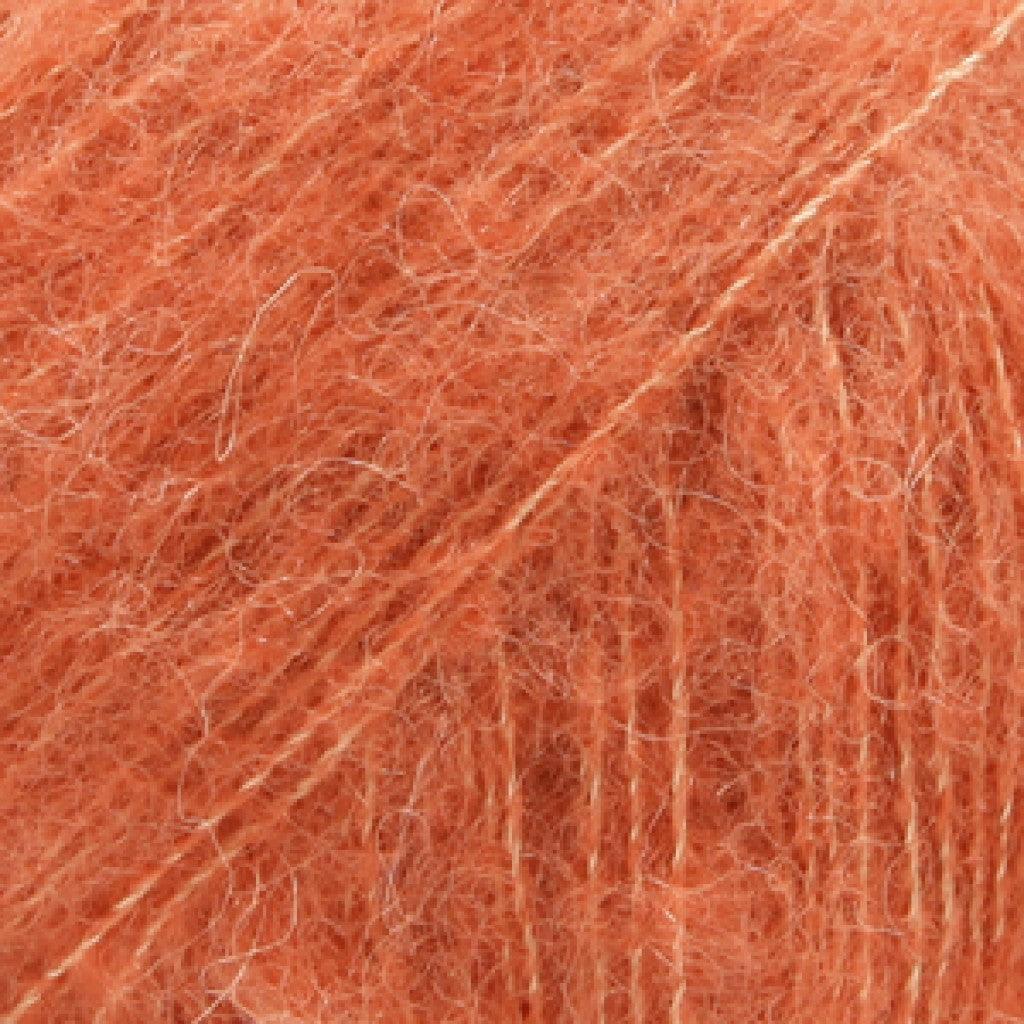 Brushed Alpaca Silk Uni - 22 Lys Rust - HobbyHimmelen