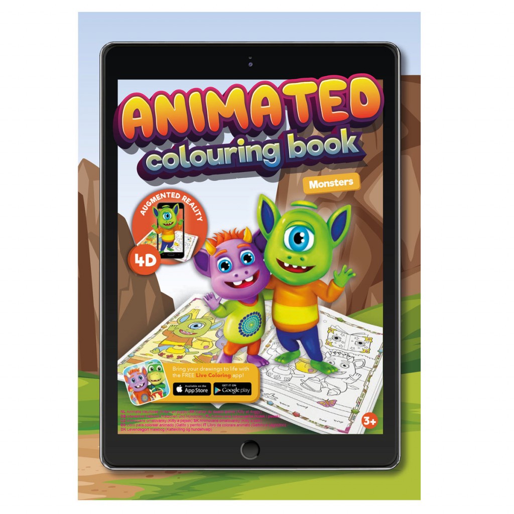 Malebok - Animated Coloring Monsters