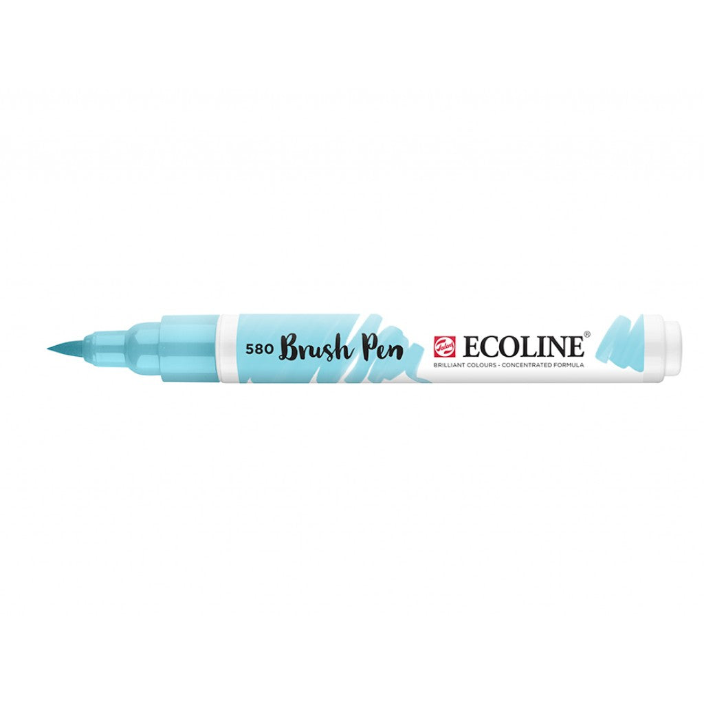 Talens Ecoline Brush Pen - 580 Pastel Blue