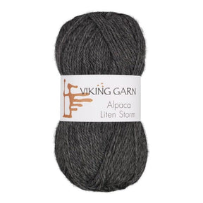 Alpaca Liten Storm - 715 Grå - HobbyHimmelen