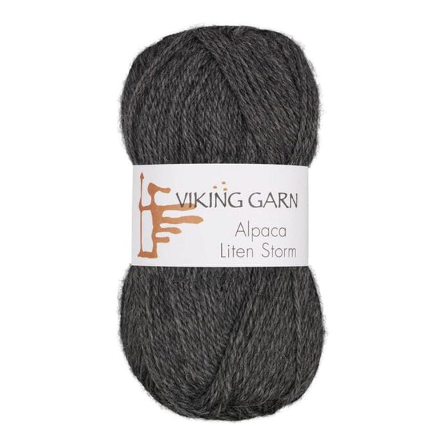 Alpaca Liten Storm - 715 Grå - HobbyHimmelen