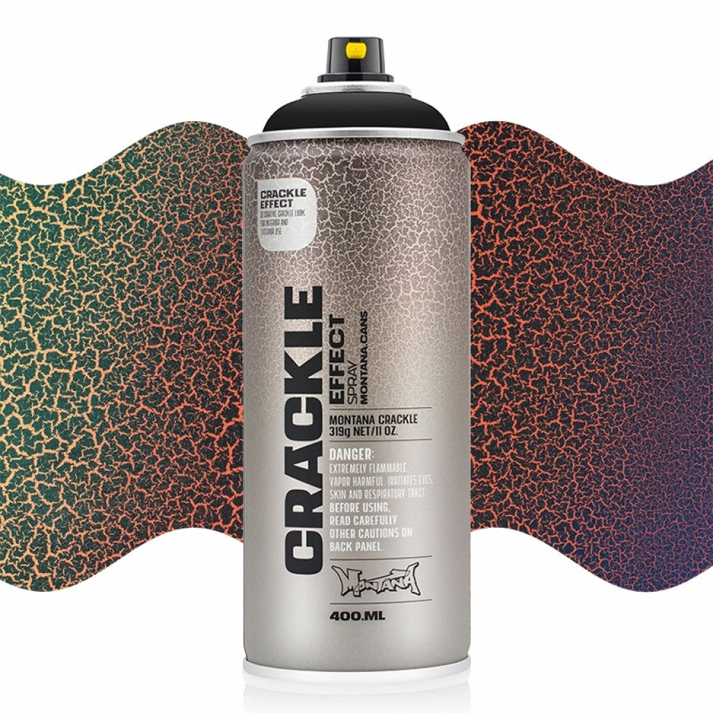 Montana - Crackle 400ml - Ec9017 Traffic Black
