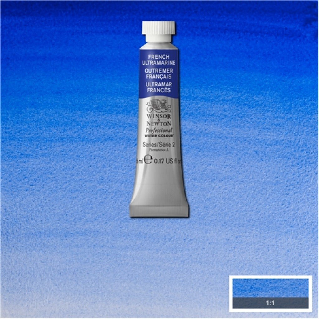 W&N - Artists Water Colour 5ml - 263 French Ultramarine
