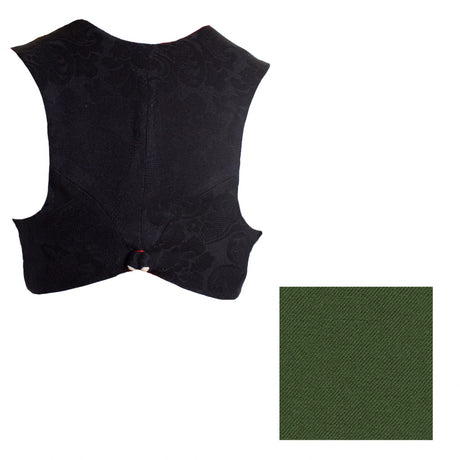 Materialpakke til Damevest, Vest Agder - Klede Grønn XS-L