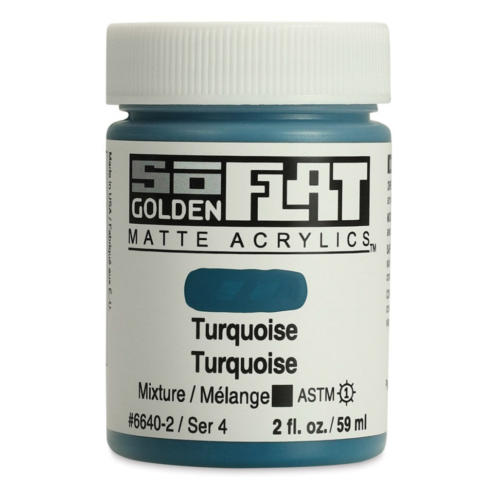 Golden - SoFlat 59ml - 6640-2 Turquoise 