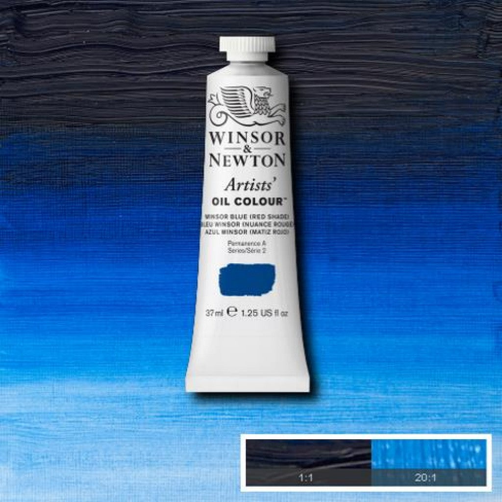 W&N - Artists Oil 37ml - 706 Winsor Blue (Red Shade)