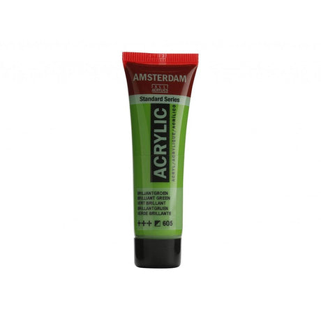 Amsterdam Standard 20ml - 605 Brilliant Green - HobbyHimmelen