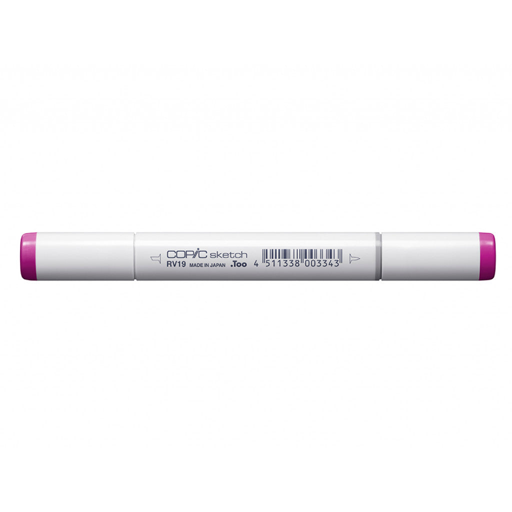 Copic Marker Sketch - RV19 Red Violet
