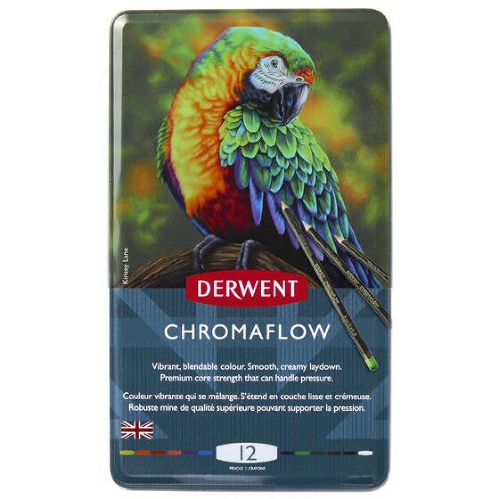 Derwent Chromaflow - Sett á 12stk
