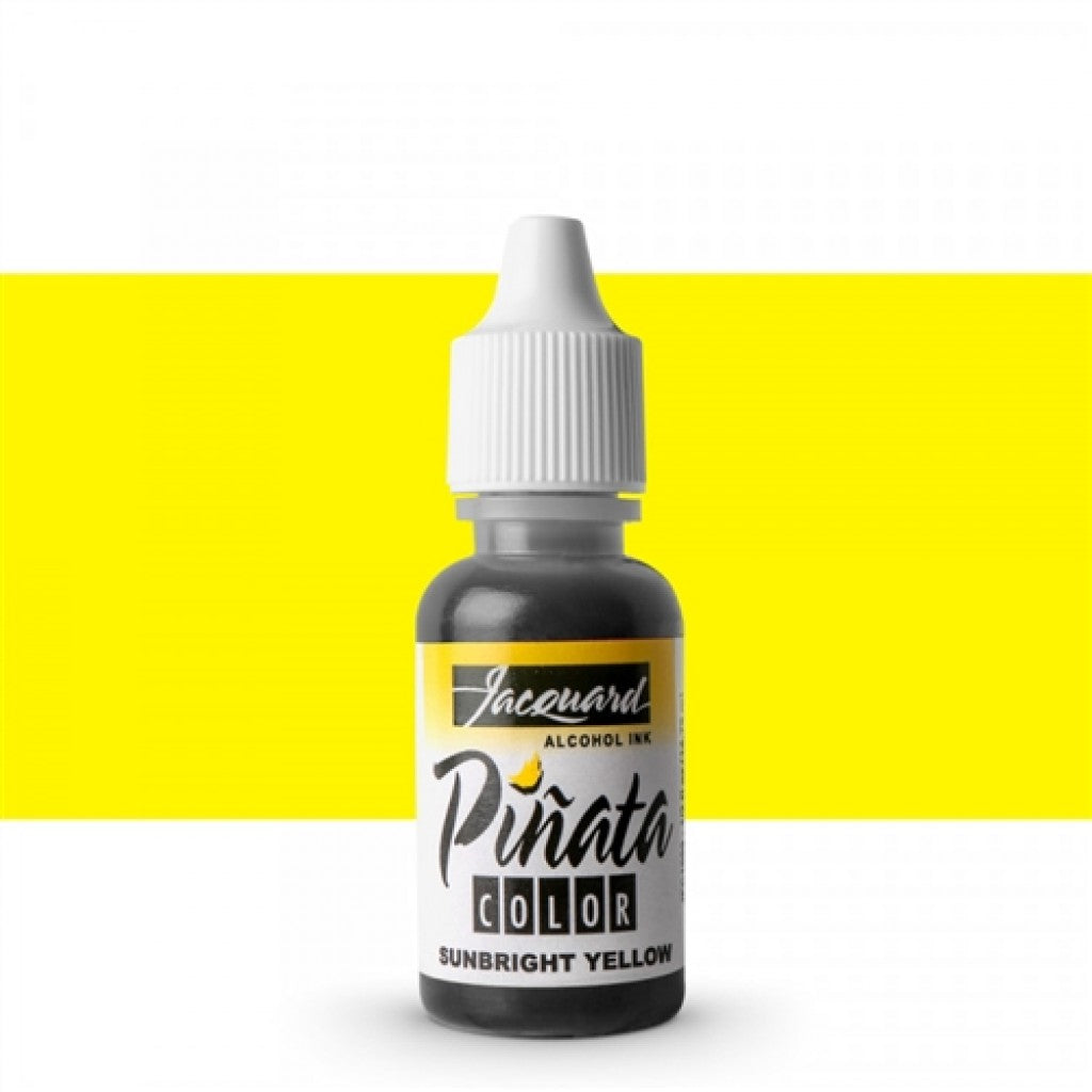 Pinata Alcohol Ink - 1002 Sunbright Yellow - 15ml 