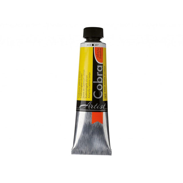 Cobra Artist 40ml - 207 Cadmium yellow lemon - HobbyHimmelen