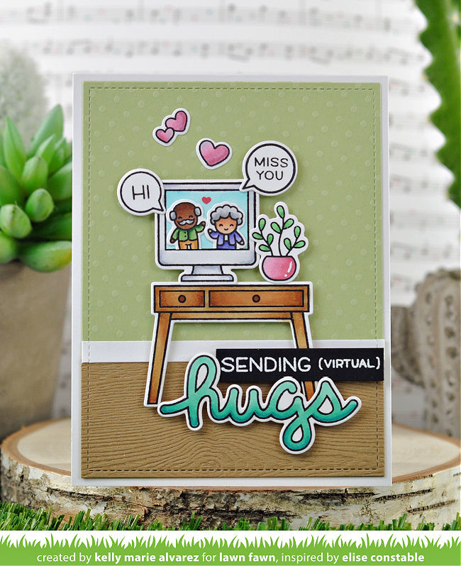 Lawn Cuts Die - Virtual Friends