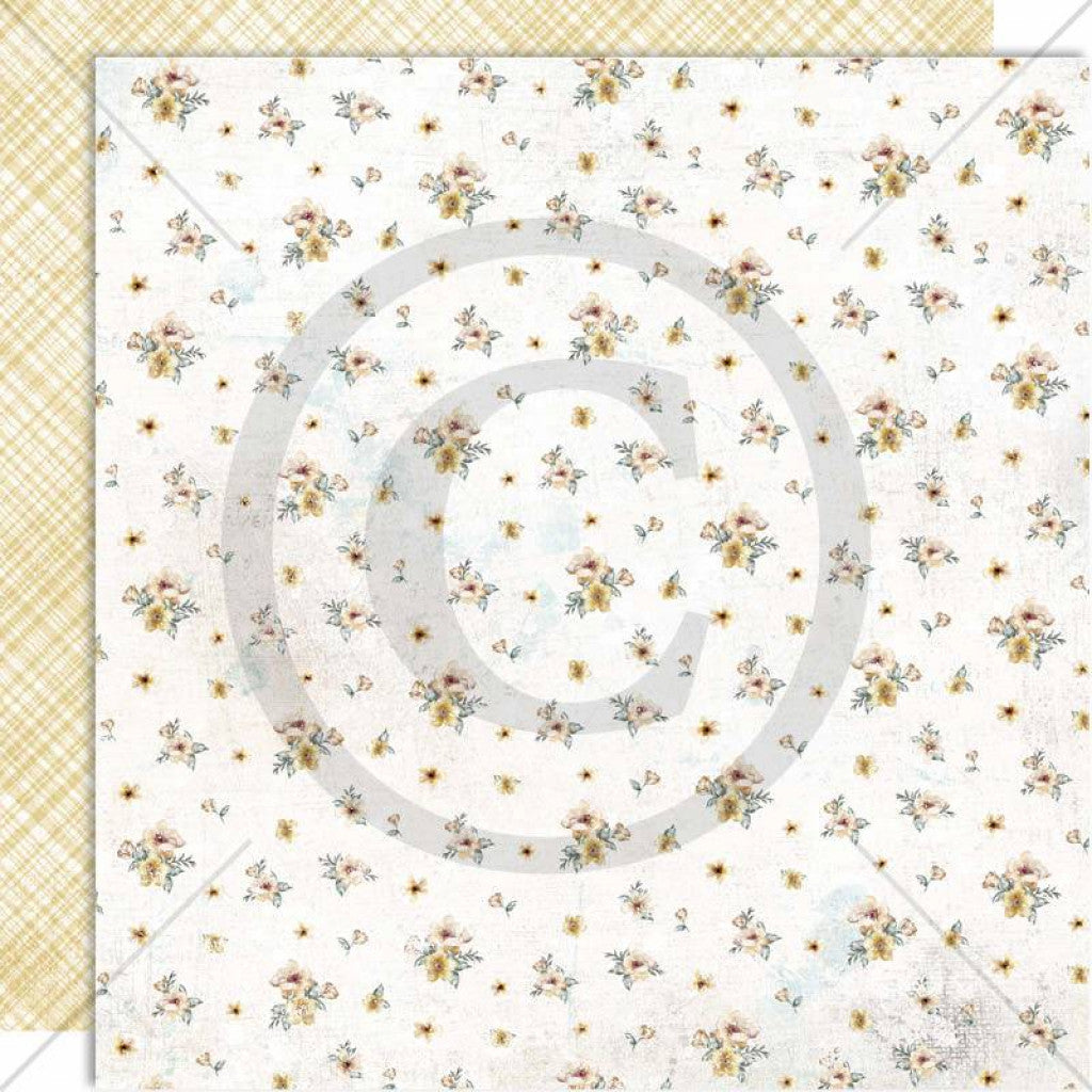 Papirdesign Mønsterark - Gul Glede