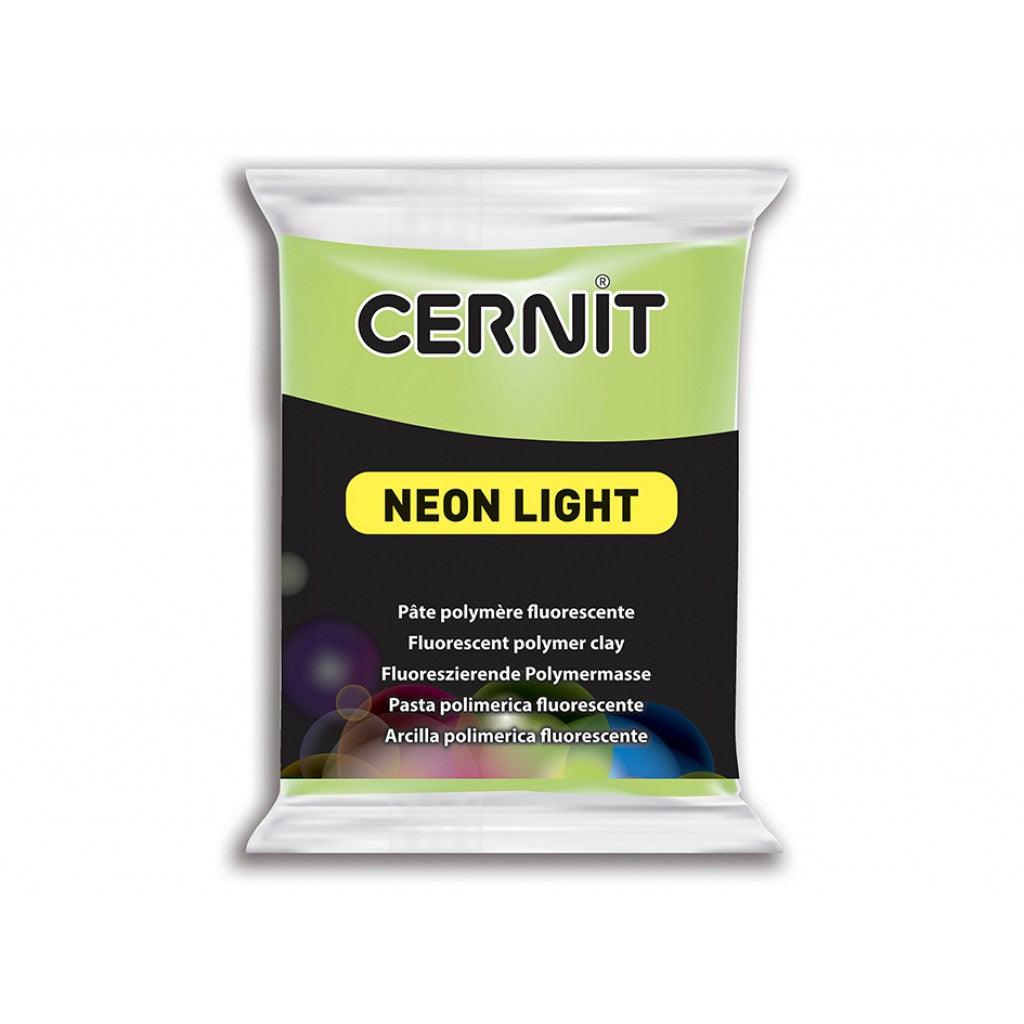 Cernit Neon Light 56g - 600 Grønn - HobbyHimmelen