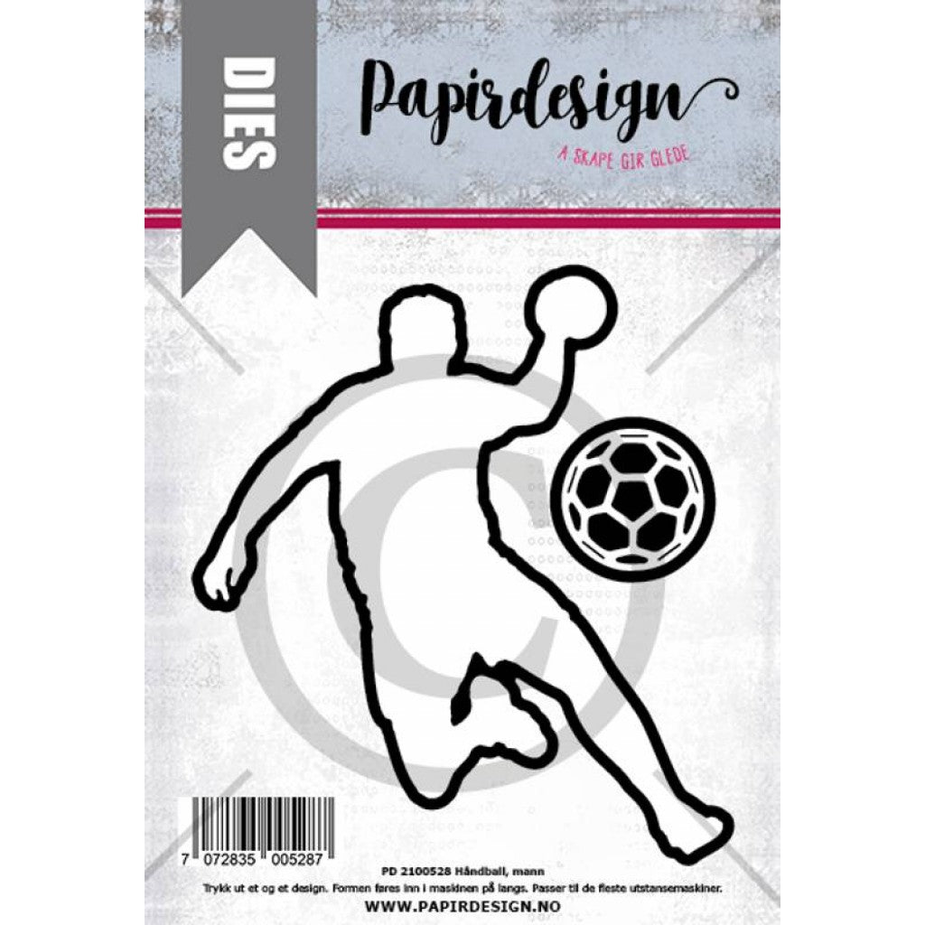 Papirdesign - Die Håndballmann