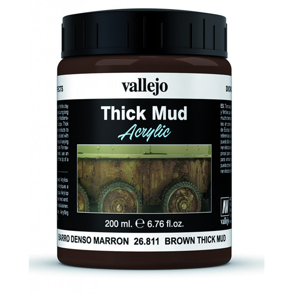 Vallejo - Diorama Effects - 26811 - Brown Mud 200ml