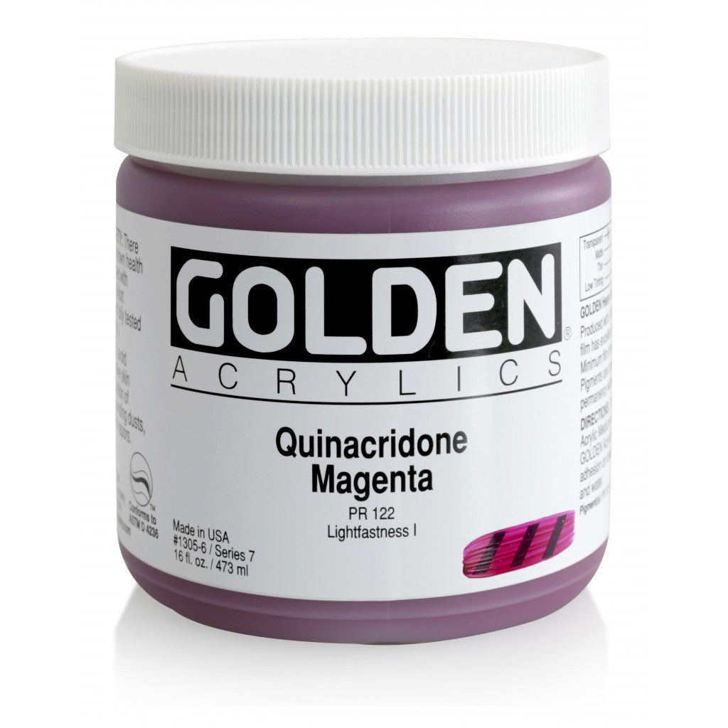 Golden - Heavy Body 473ml - 1305-6 Quinacridone Magenta