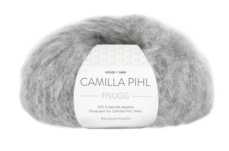 Camilla Pihl Fnugg  - 932 Grå Melert - HobbyHimmelen