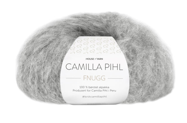 Camilla Pihl Fnugg  - 932 Grå Melert - HobbyHimmelen