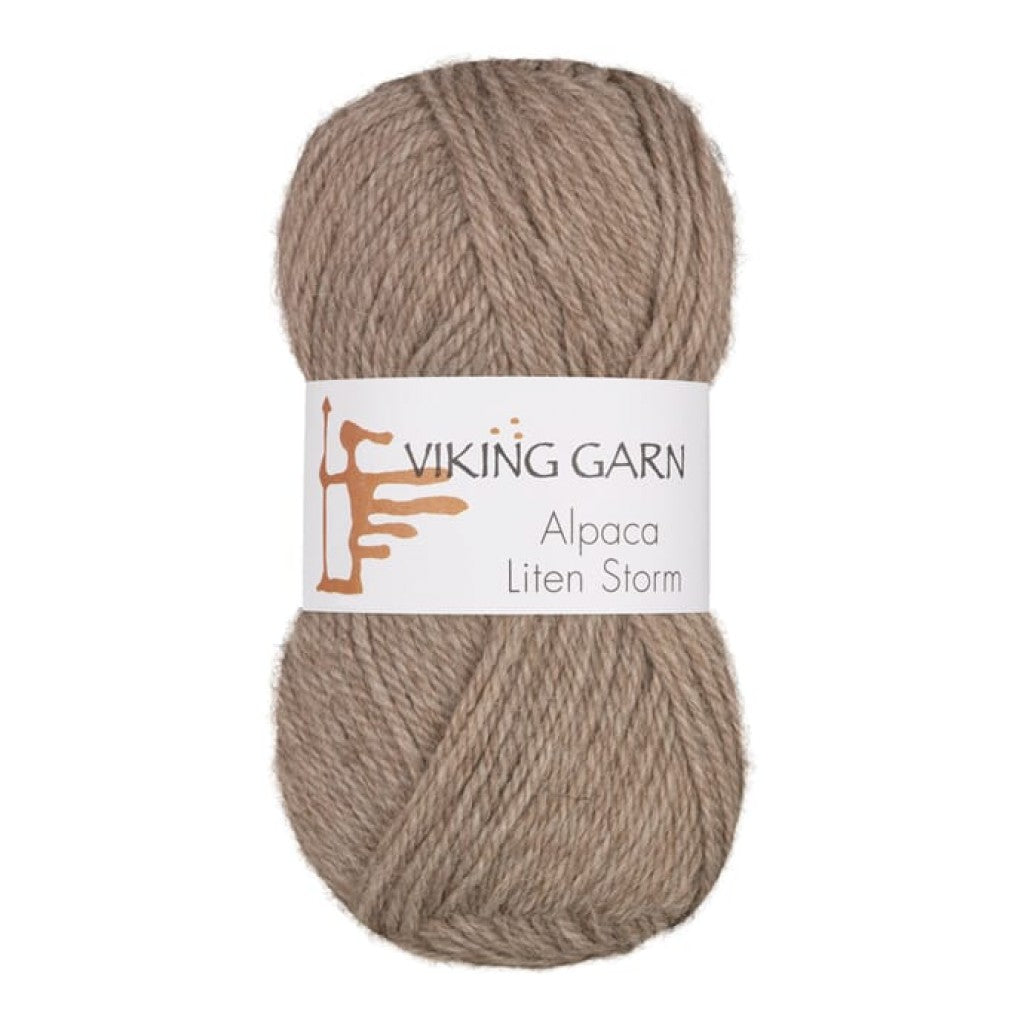 Alpaca Liten Storm - 707 Lys Brun