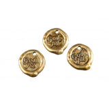 Juledekor i Polymer, 4cm - God Jul Segl