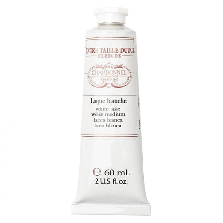Charbonnel - Etching Ink 60ml - Transparent Lake White RS - HobbyHimmelen