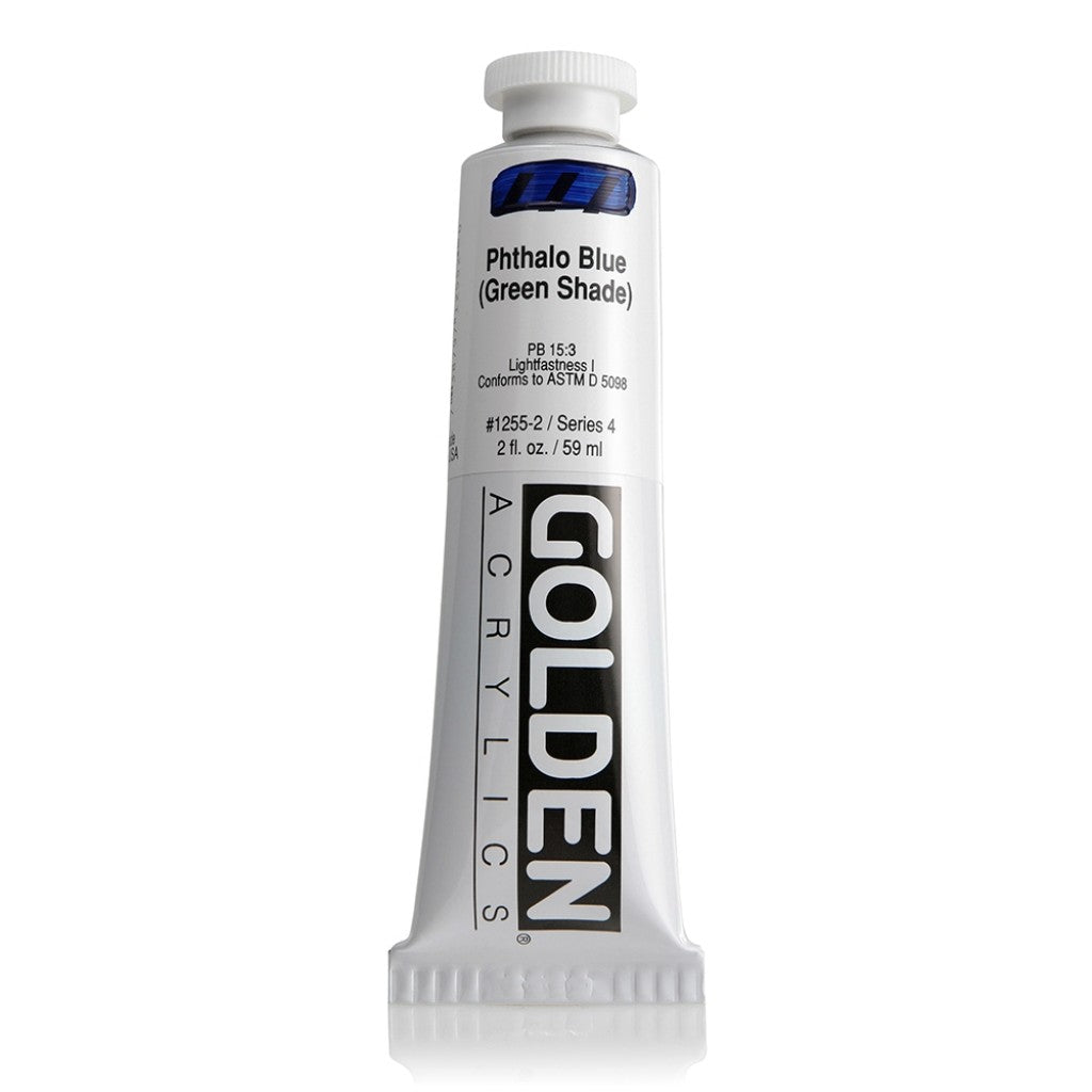 Golden - Heavy Body 59ml - 1255-2 Phthalo Blue (Green Shade)